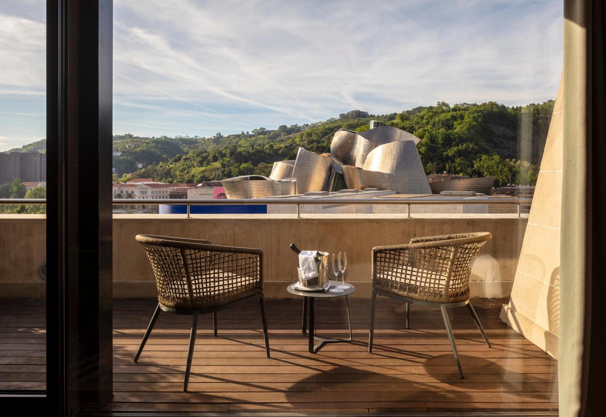 The Artist Grand Hotel Of Art Bilbao Exterior photo View from the hotel