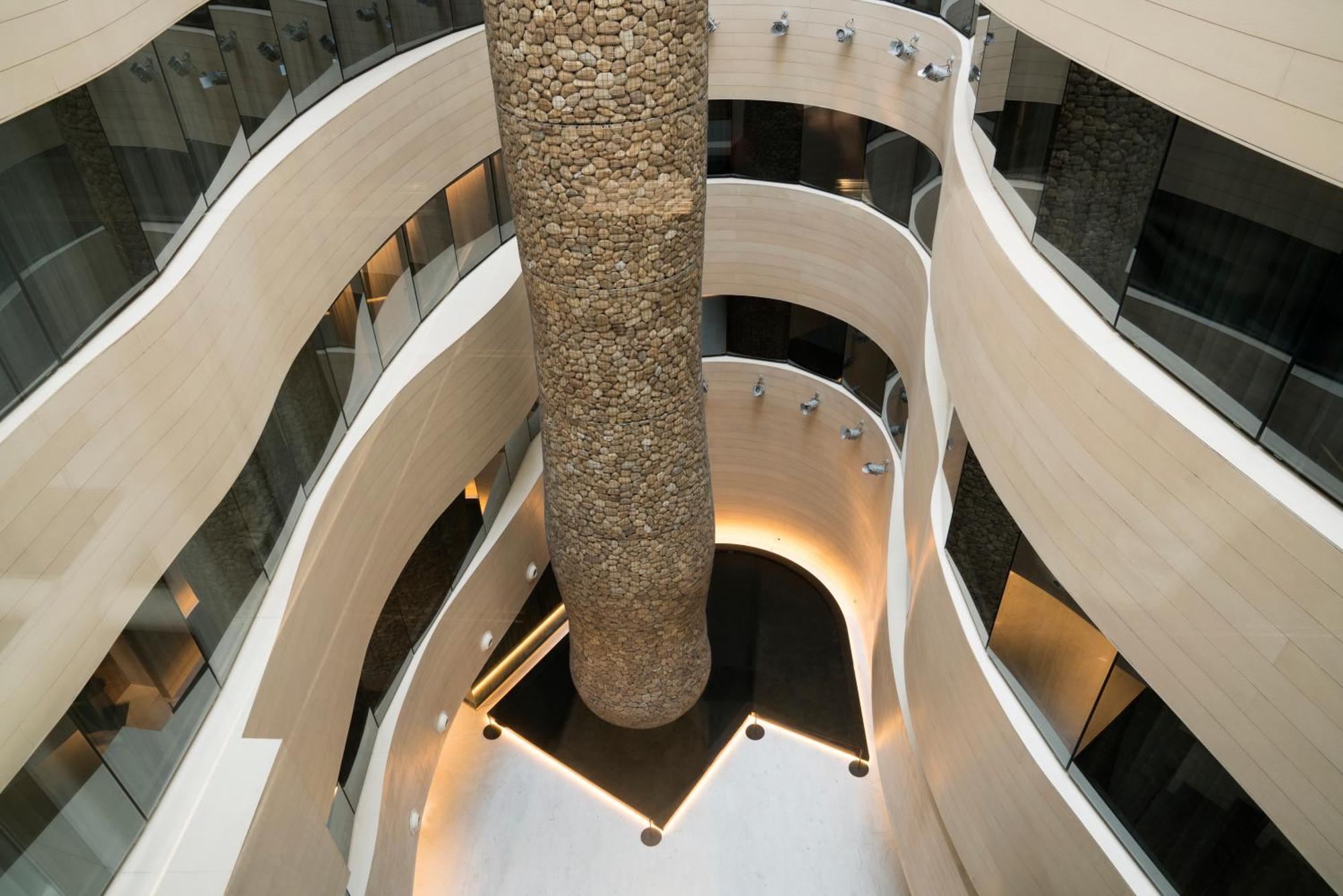 The Artist Grand Hotel Of Art Bilbao Exterior photo The interior of the building